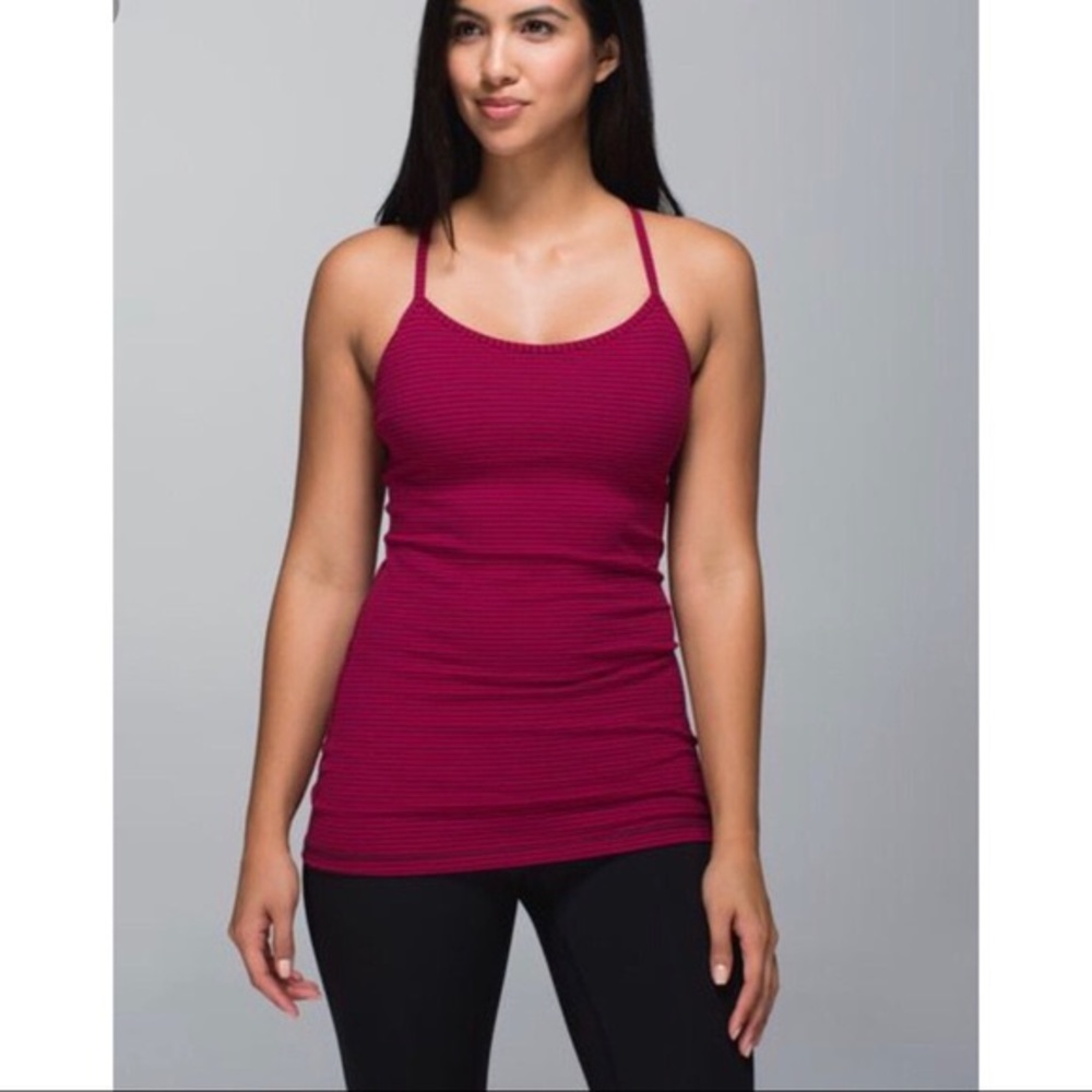 Lululemon power Y Tank sz 8